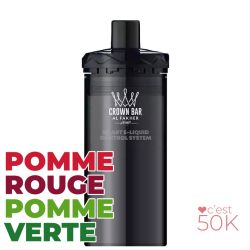 Recharge Al Fakher Crown Bar Hypermax Prime 50K Two Apple – 2 x 10 ml 6 mg/ml