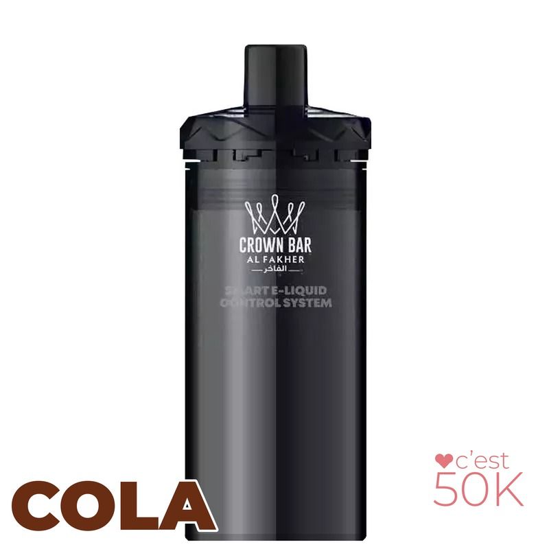Recharge Al Fakher Crown Bar Hypermax Prime 50K Cola – 2 x 10 ml 6 mg/ml