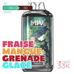 Pod Rechargeable MIV Zenku 33K - 10 mg