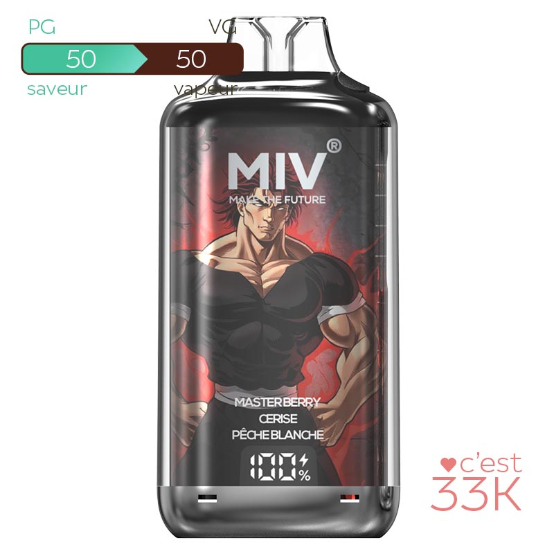 Pod Rechargeable MIV Yuji 33K - 10 mg