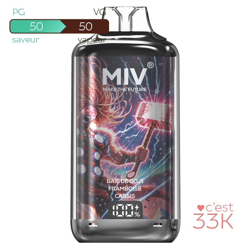 Pod Rechargeable MIV Godji 33K - 10 mg