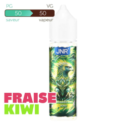E-liquide JNR Strawberry Kiwi 50 ml Sans Nicotine – Flacon 70 ml à Booster