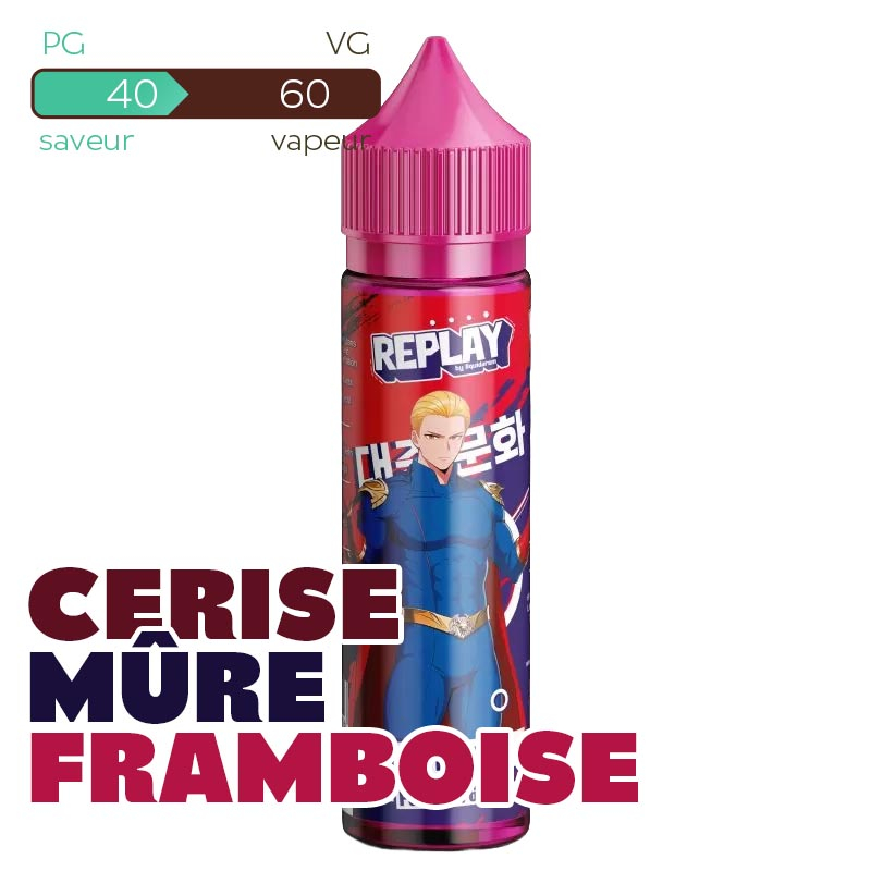 E-liquide Replay Le Protecteur 50 ml Liquidarom