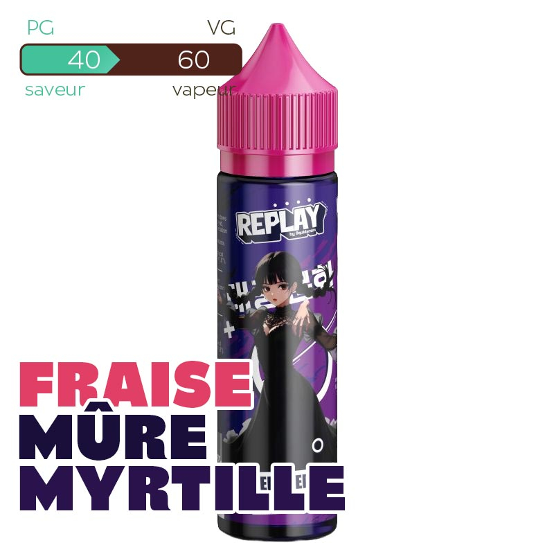 E-liquide Replay Mercredi 50 ml Liquidarom
