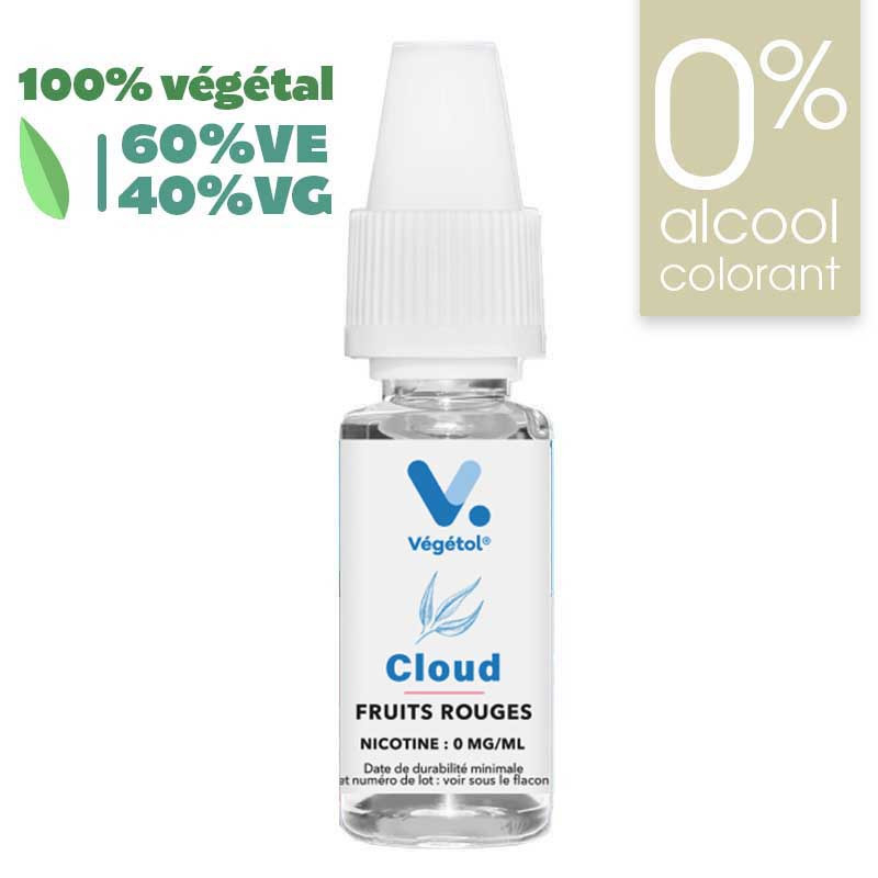 Fruits Rouges Végétol Cloud 10 ml