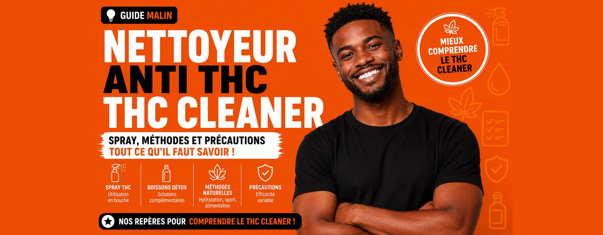 Nettoyeur anti THC : comprendre les THC cleaners, tests salivaires et précautions
