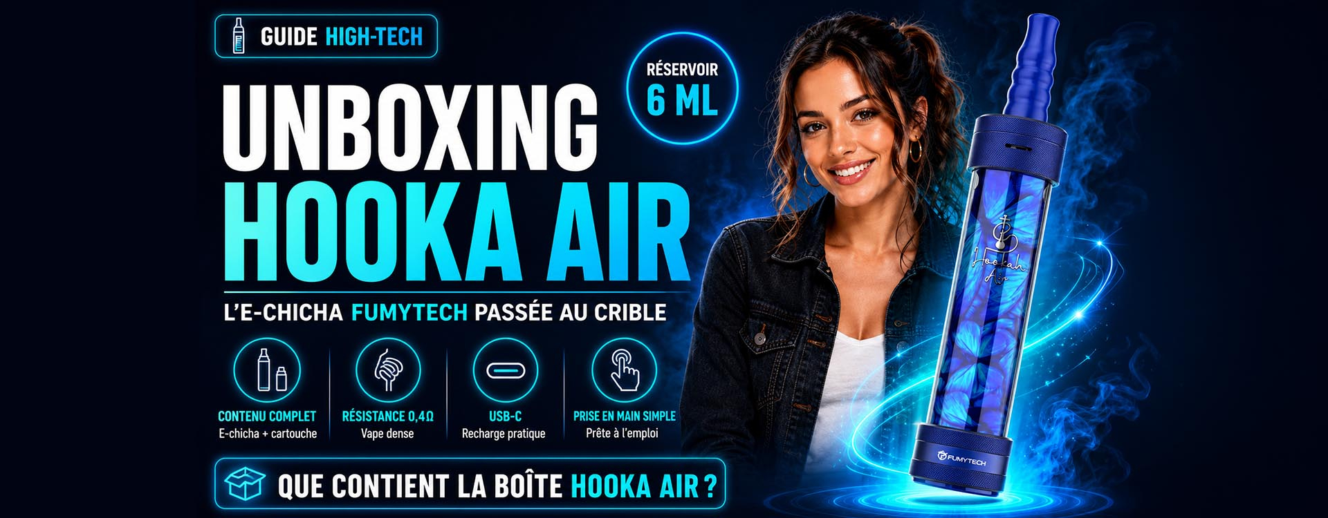Unboxing e-chicha Hooka Air