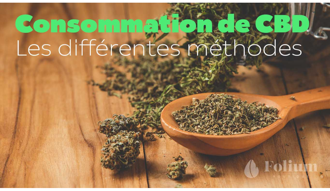 Méthodes de consommation du CBD
