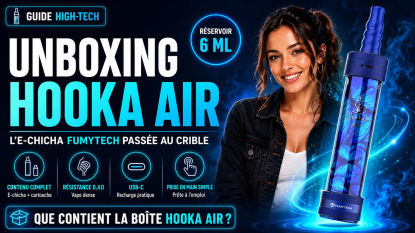 Unboxing e-chicha Hooka Air