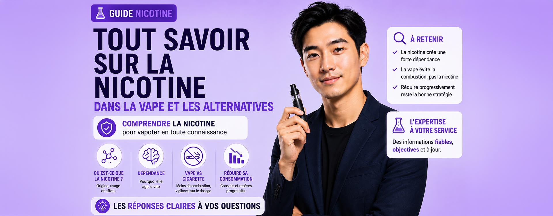 Tout savoir sur la nicotine